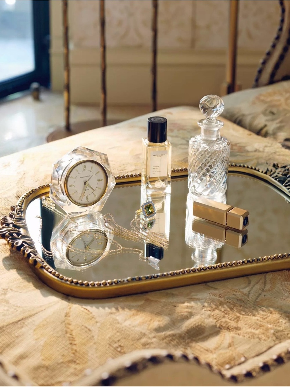 NEW - Sold Out! RARE Anthropologie The Gleaming Primrose Vanity Tray, Small